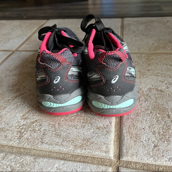 ASICS Running Shoes Gray/Pink/Mint Women’s size 10 - Picture 5 of 5
